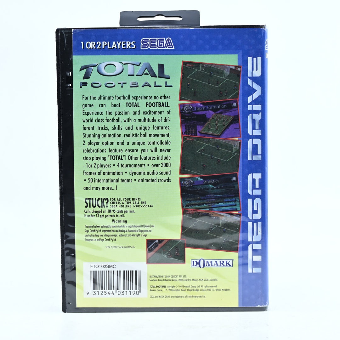 Total Football - Sega Mega Drive Game - No Manual - PAL - FREE POST!