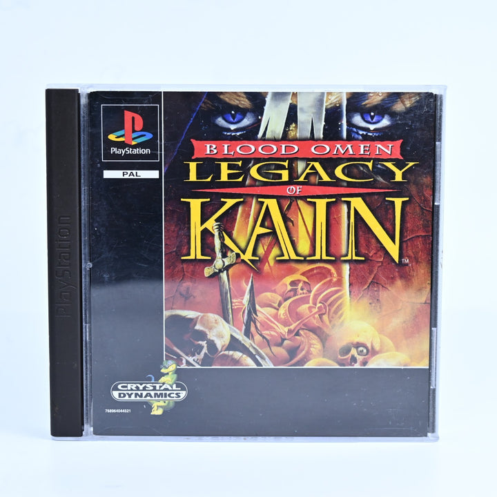 Blood Omen: Legacy of Kain - Sony Playstation 1 / PS1 Game + Manual - PAL