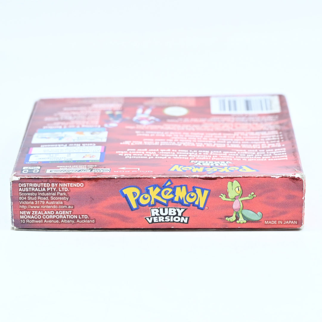 Pokemon Ruby Version - Nintendo Gameboy Advance / GBA Boxed Game - AUS PAL