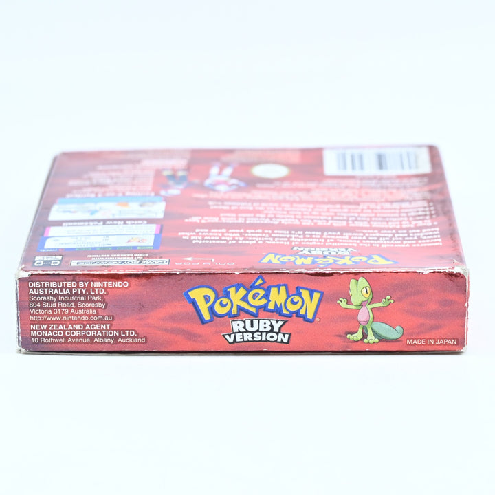 Pokemon Ruby Version - Nintendo Gameboy Advance / GBA Boxed Game - AUS PAL