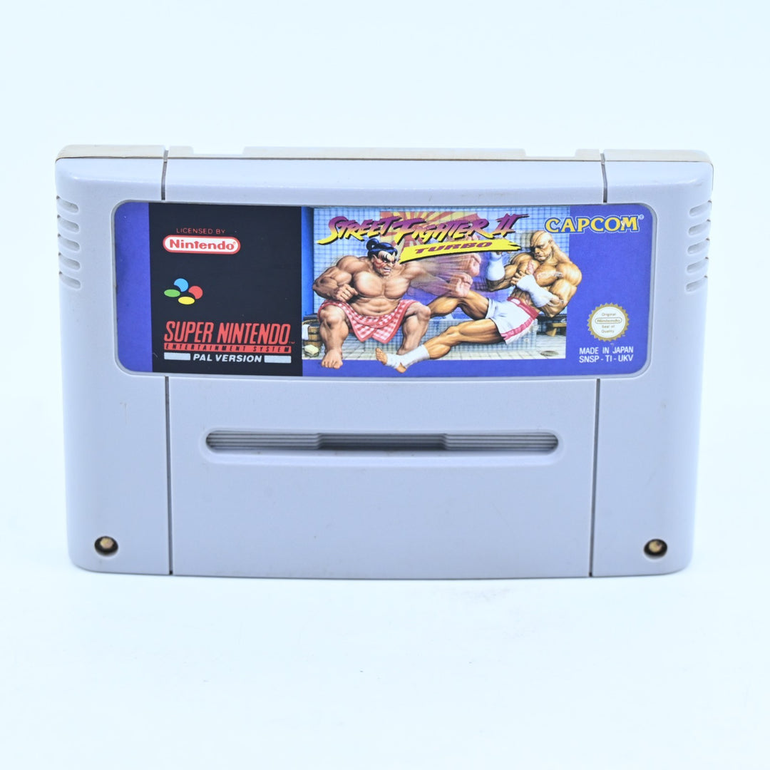 Street Fighter II Turbo - Super Nintendo / SNES Game - PAL - FREE POST!