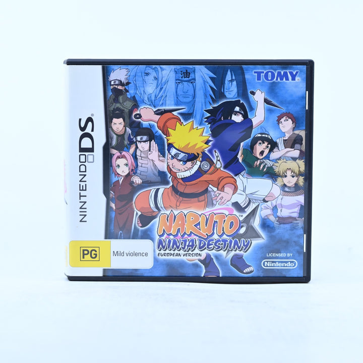 Naruto: Ninja Destiny - Nintendo DS Game - PAL + Manual - FREE POST!