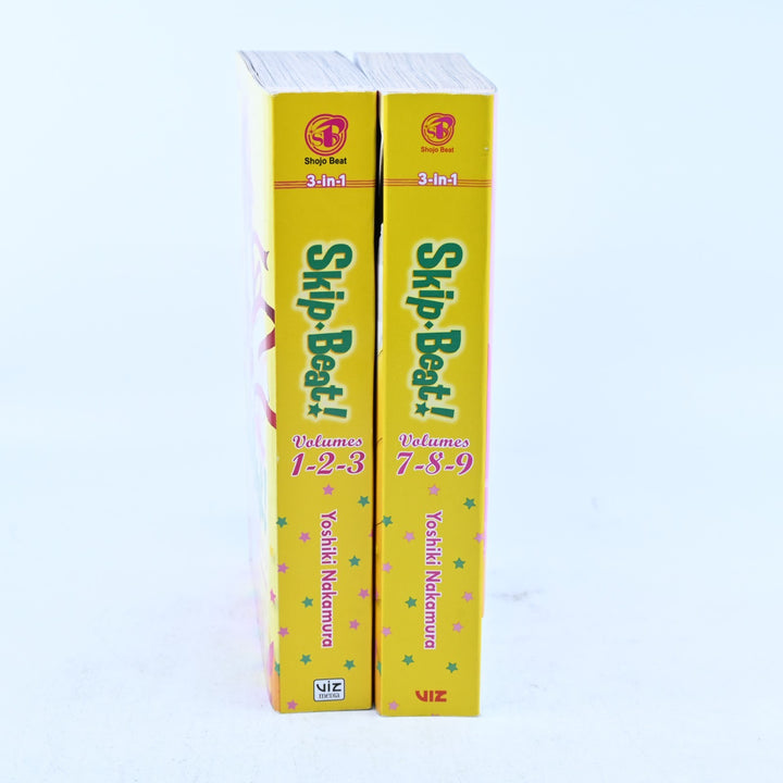 Skip Beat - Omnibus 1 & 3 - Volumes 1-3 & 7-9 - Yoshiki Nakamura - Manga Lot