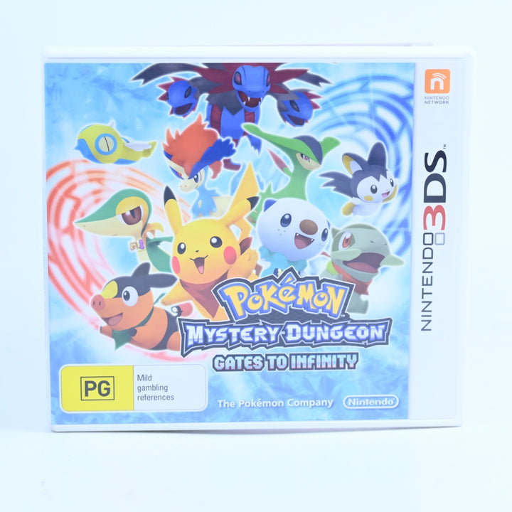 Pokemon Mystery Dungeon: Gates to Infinity - Nintendo 3DS Game - PAL + Manual
