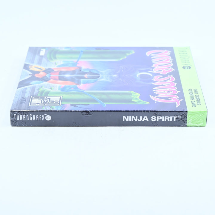 SEALED! Ninja Spirit - TurboGrafx-16 / PC Engine Boxed Game - NTSC-U/C