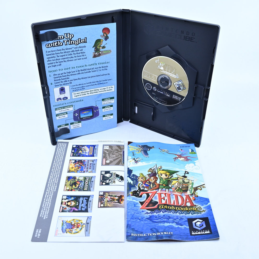 The Legend of Zelda: The Wind Waker - Nintendo Gamecube Game + Manual