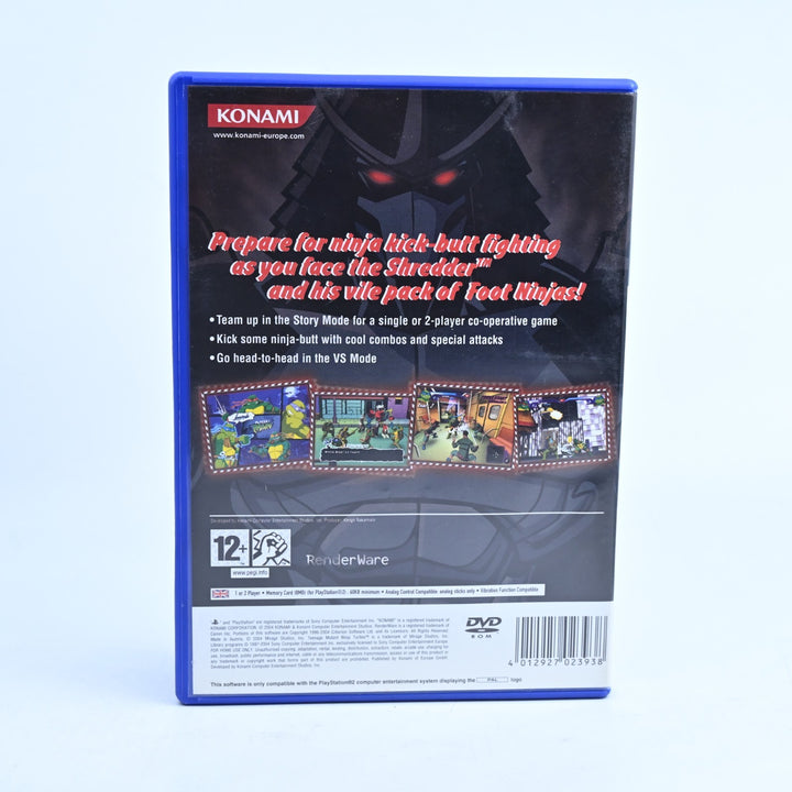 Teenage Mutant Ninja Turtles - Sony Playstation 2 / PS2 Game + Manual - PAL
