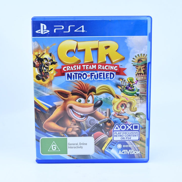 CTR Crash Team Racing Nitro Fueled - Sony Playstation 4 / PS4 Game - FREE POST!