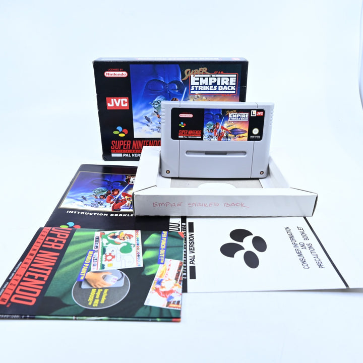 Super Star Wars: The Empire Strikes Back- Super Nintendo / SNES Boxed Game - PAL