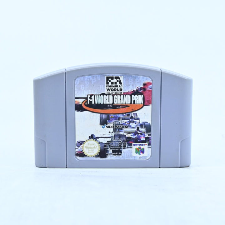 F-1 World Grand Prix - N64 / Nintendo 64 Game - PAL - FREE POST!