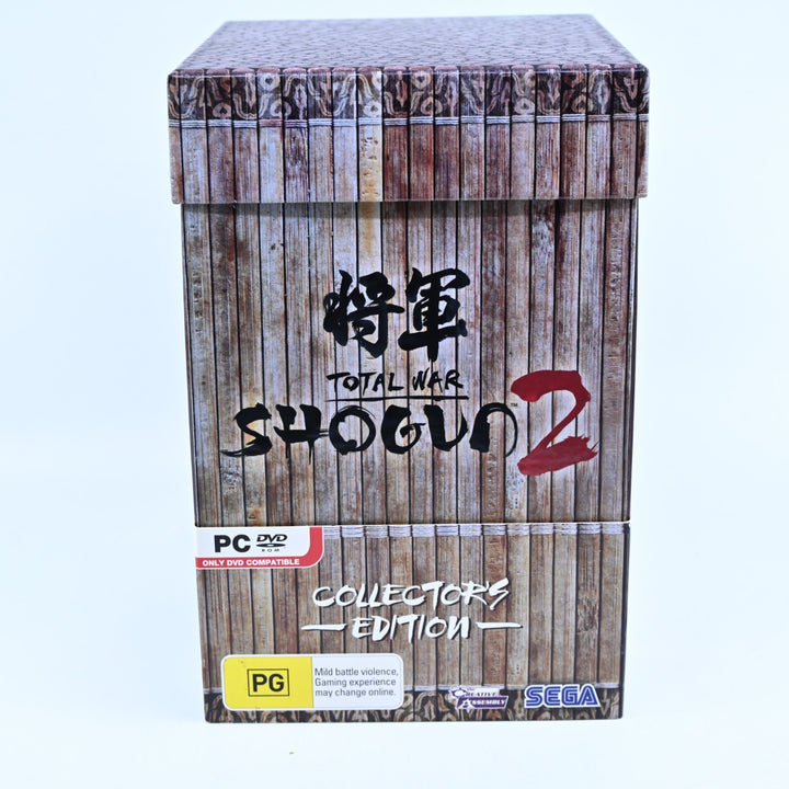Total War Shogun 2- Collector's Edition - SEALED FIGURE - PC Game