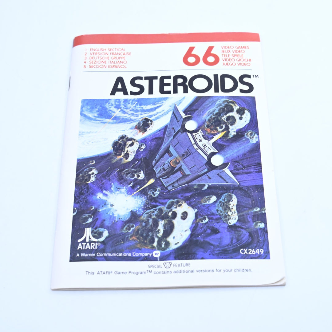 Asteroids - Atari 2600 Boxed Game - PAL - FREE POST!
