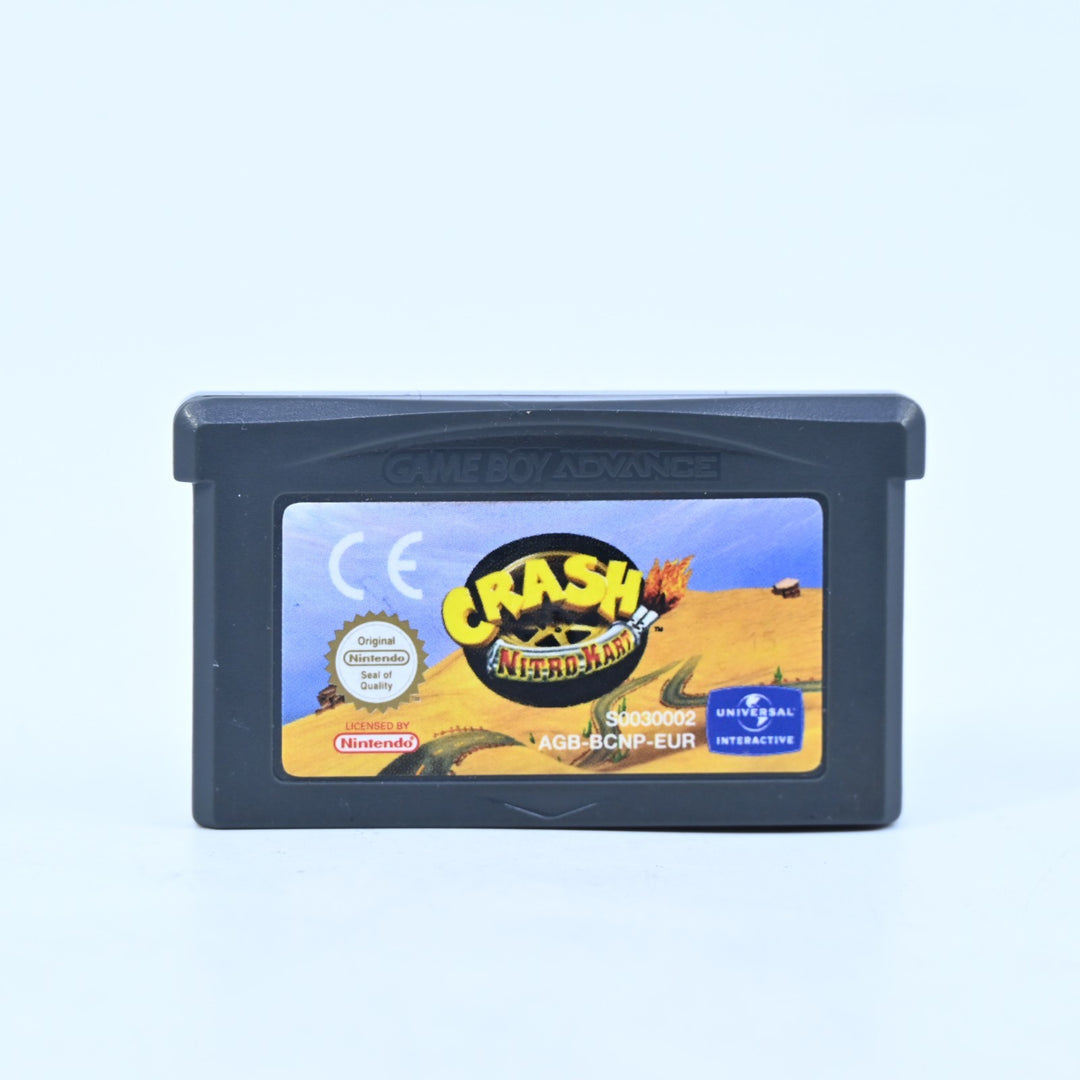 Crash Nitro Kart - Nintendo Gameboy Advance / GBA Game - PAL - FREE POST!