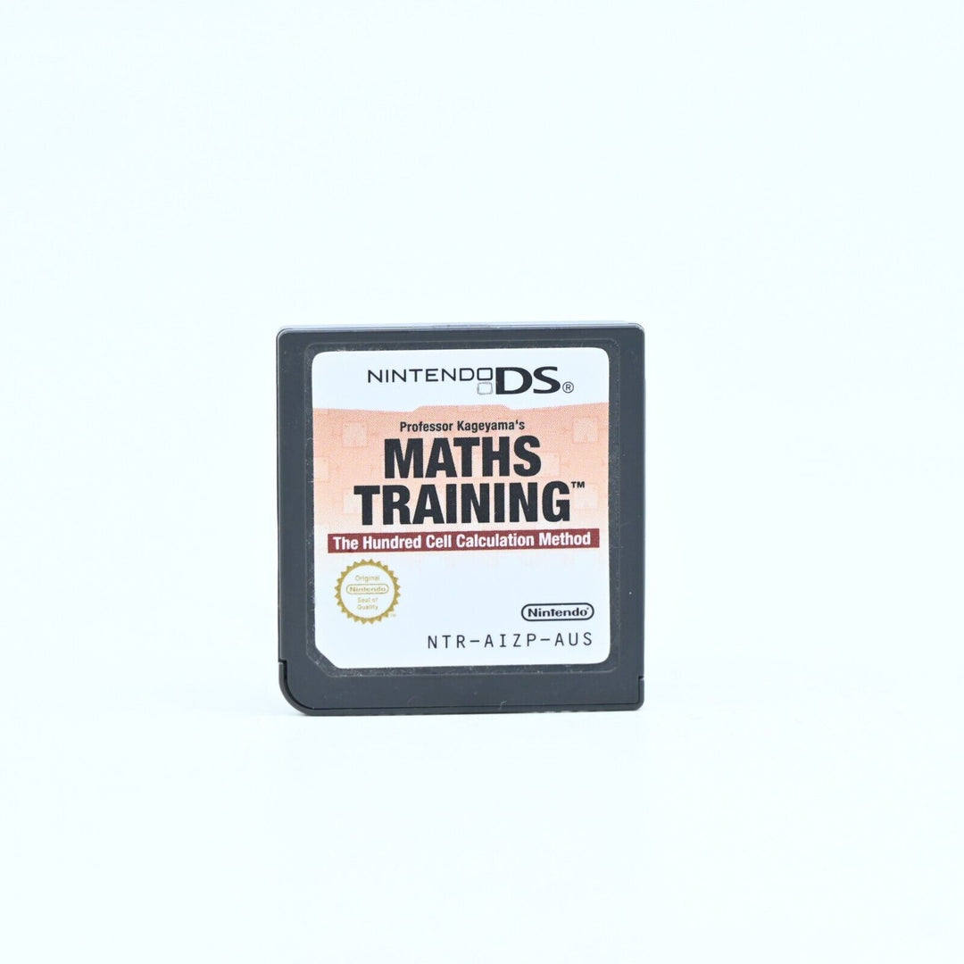 Professor Kageyama's Maths Training - Nintendo DS Game - Cartridge Only - PAL