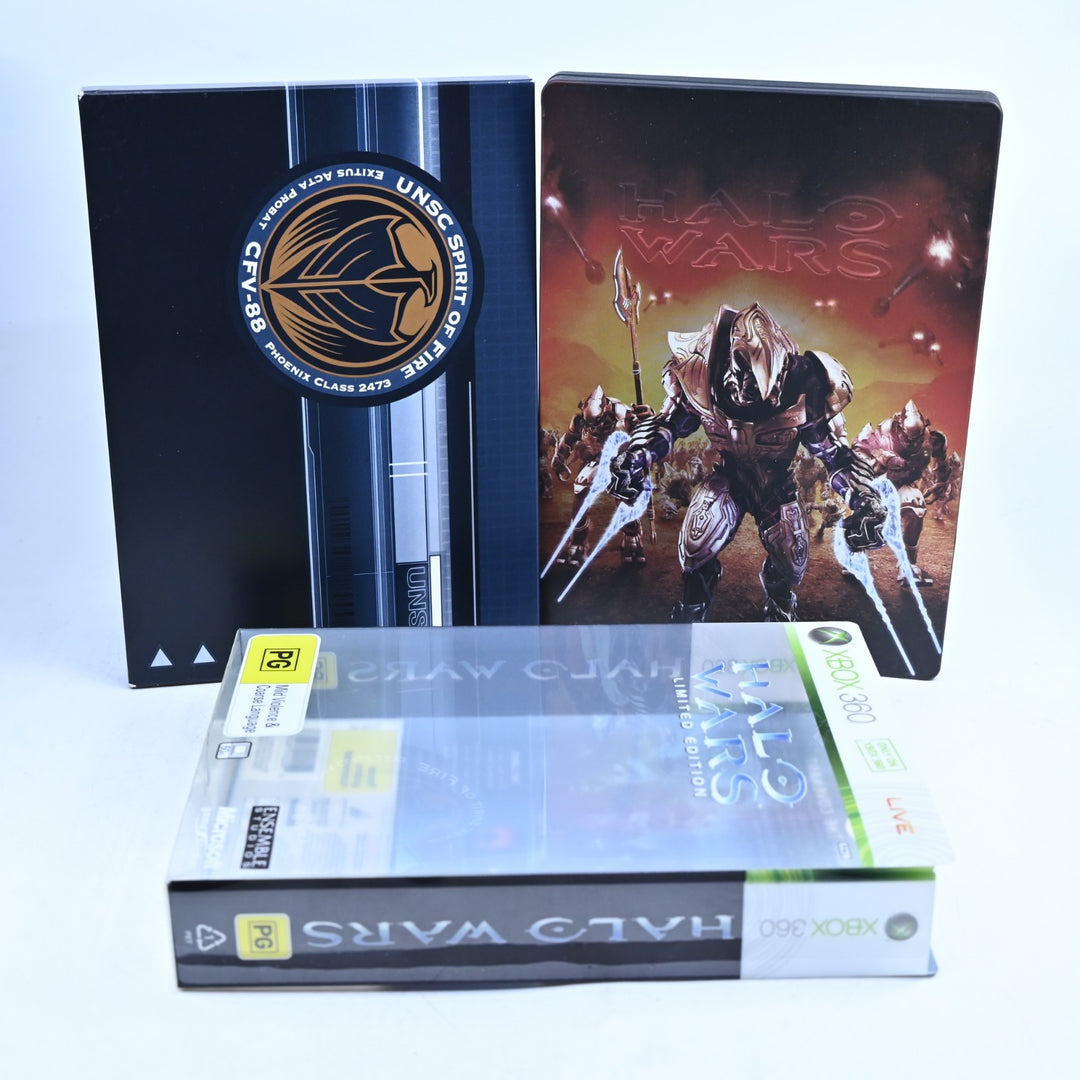Halo Wars Limited Edition - Xbox 360 Game + Manual - PAL - MINT DISC!