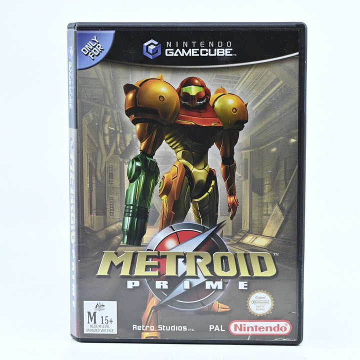 Metroid Prime - Nintendo Gamecube Game + Manual - PAL - FREE POST!