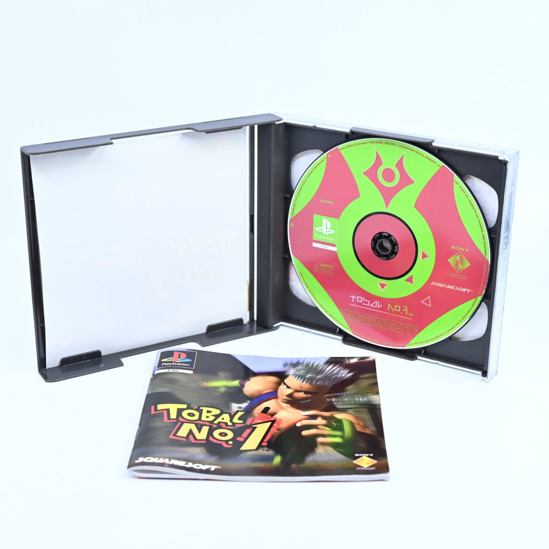 Tobal No.1 - Sony Playstation 1 / PS1 Game + Manual - PAL - MINT DISC! No 1