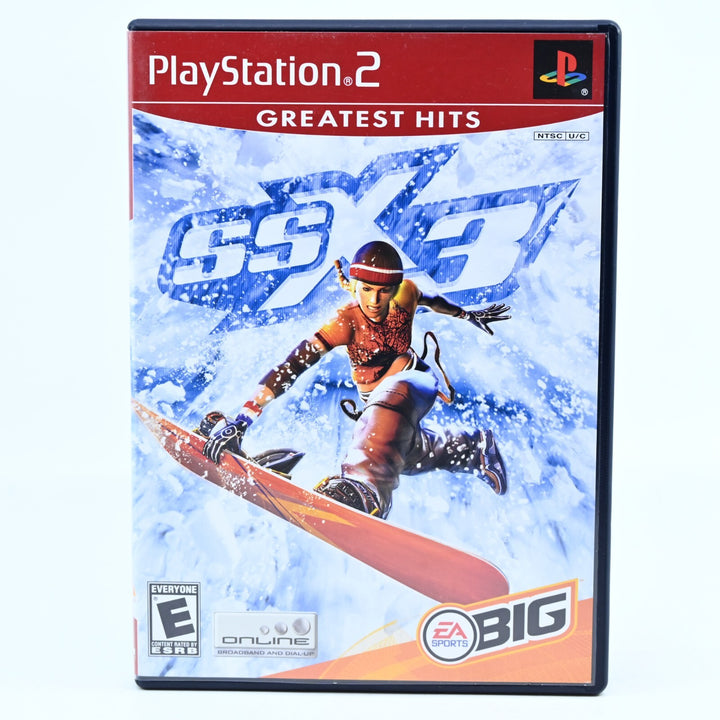 SSX3 - Sony Playstation 2 / PS2 Game - No Manual - NTSC-U/C - MINT DISC!