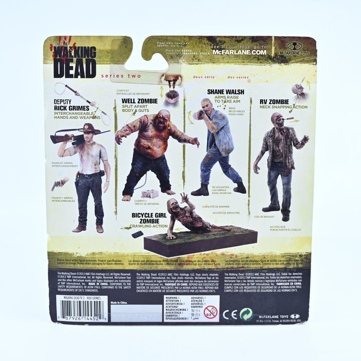 Deputy Rick Grimes - SEALED - The Walking Dead - McFarlane Toys - Action Figure