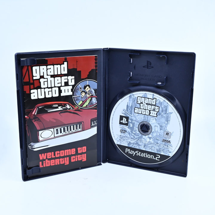 Grand Theft Auto III 3 - Sony Playstation 2 / PS2 Game + Manual - No Map - PAL