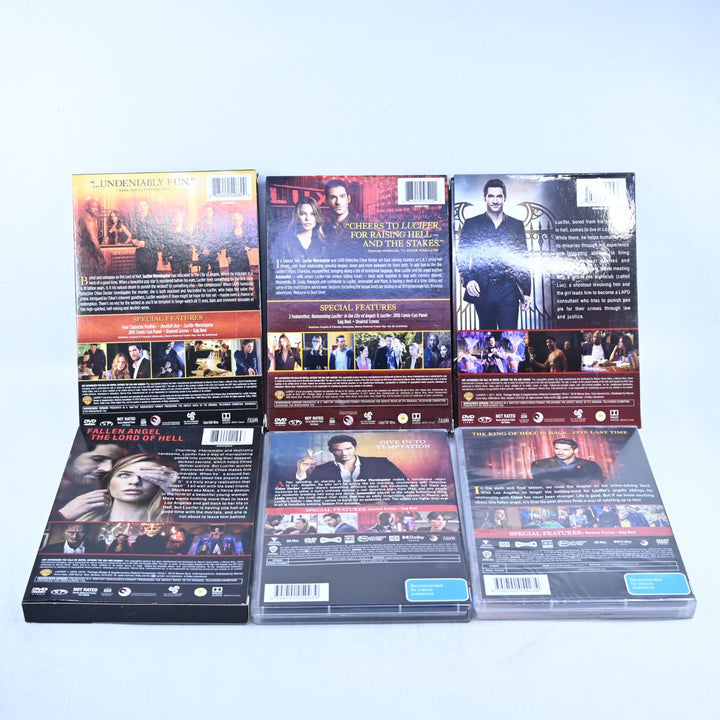 Lucifer - The Complete Seasons 1-6 - Regions 1 & 4 - DVD