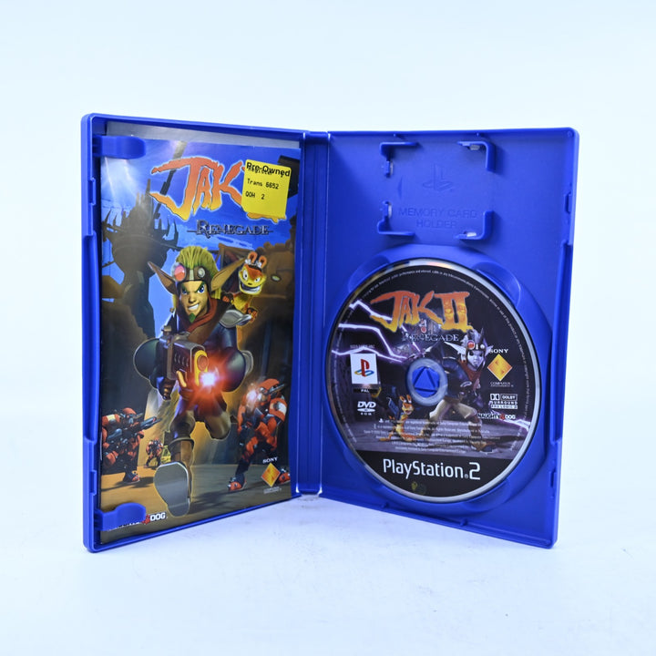 Jak II: Renegade - Sony Playstation 2 / PS2 Game + Manual - PAL - MINT DISC!