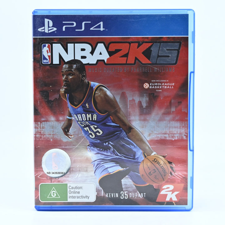 NBA 2K15 - Sony Playstation 4 / PS4 Game + Manual - FREE POST!