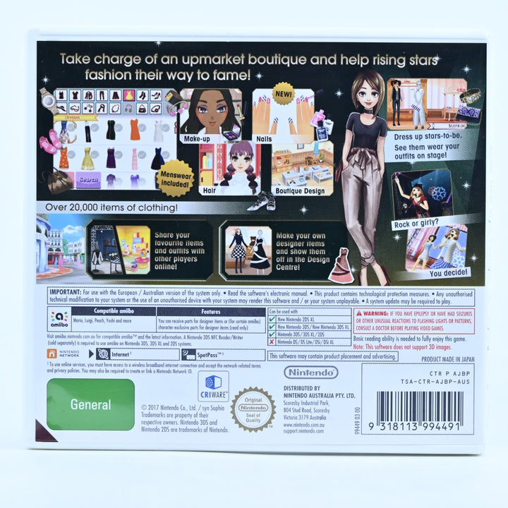 Nintendo Presents: New Style Boutique 3 - Styling Star - Nintendo 3DS Game