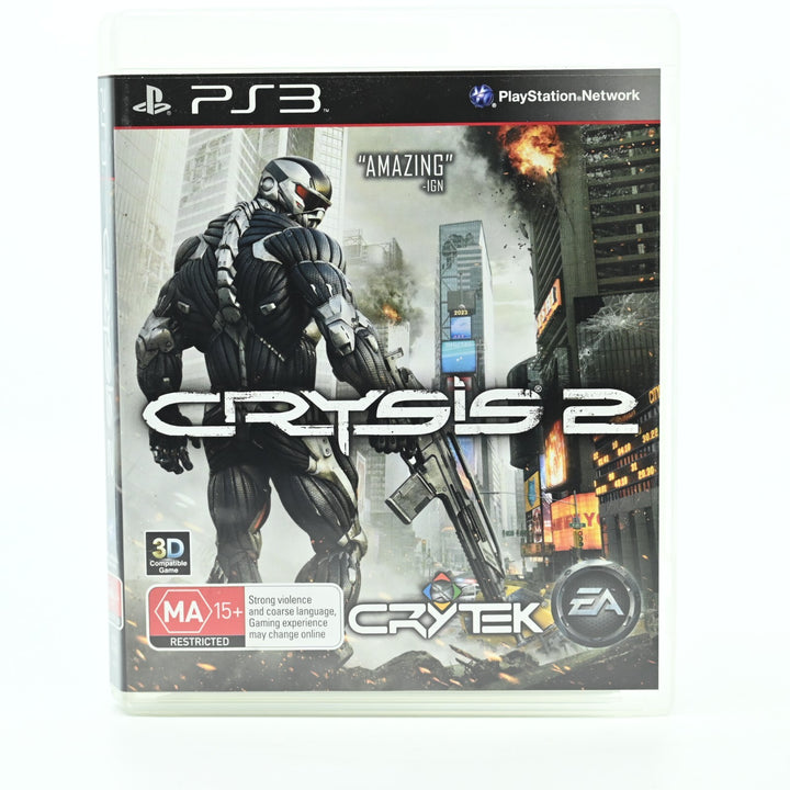 Crysis 2 - Sony Playstation 3 / PS3 Game - MINT DISC