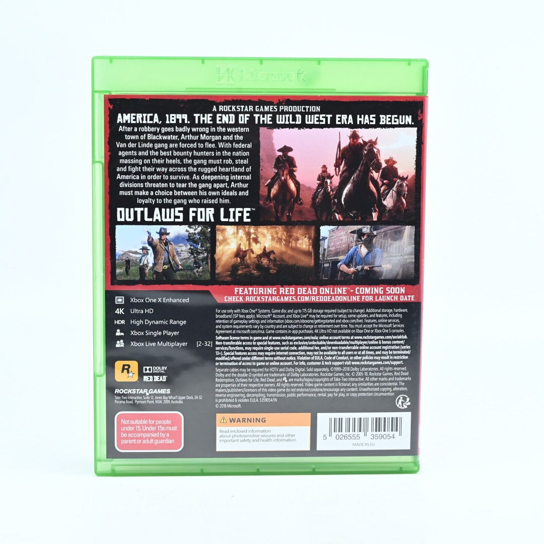 Red Dead Redemption II 2 - Xbox One Game - PAL - FREE POST!