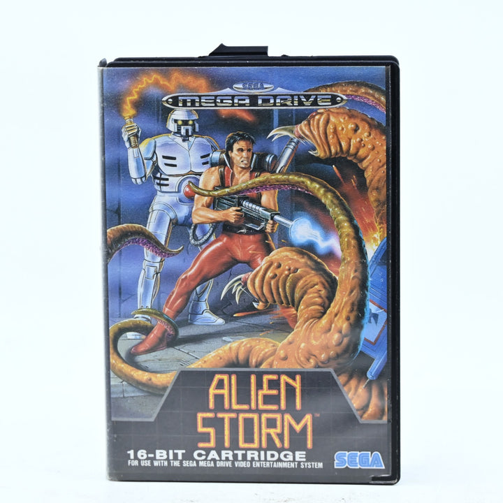 Alien Storm - Sega Mega Drive Game + Manual - PAL - FREE POST!