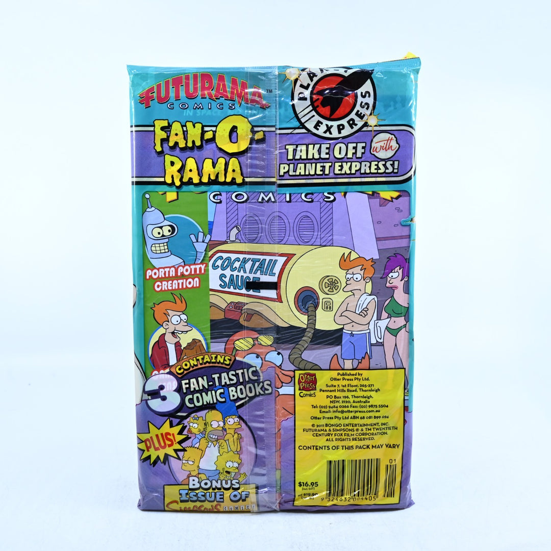 SEALED! Futurama Comics #35 - Fan-O-Rama 3 Issue Polybag - Bongo Comics - Comic