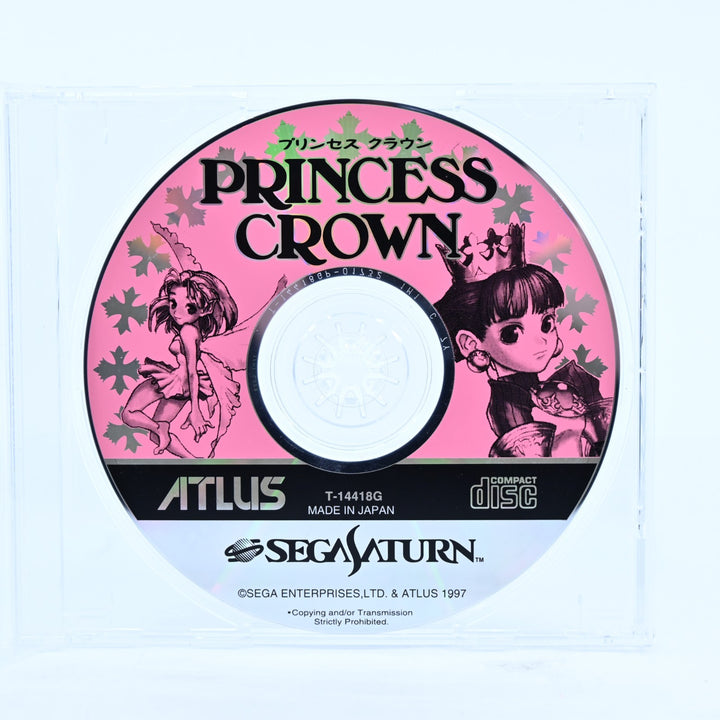Princess Crown - Sega Saturn Game - Disc Only - NTSC-J - MINT DISC!