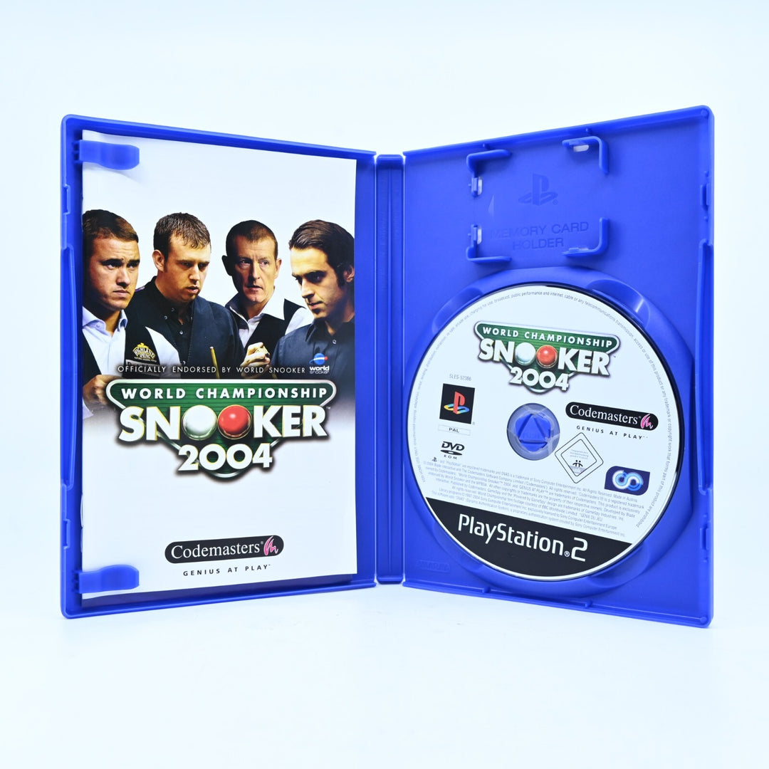 World Championship Snooker 2004 - Sony Playstation 2 / PS2 Game + Manual - PAL