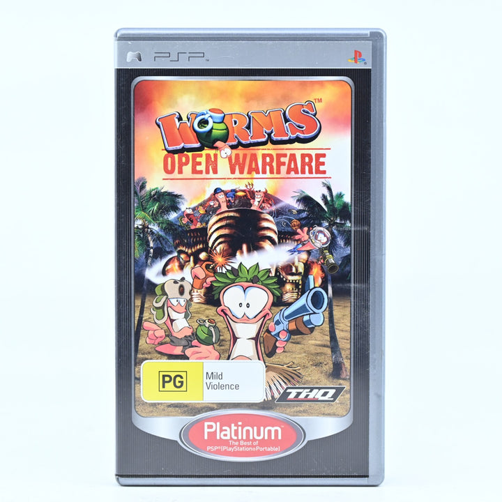 Worms: Open Warfare - Sony PSP Game + Manual - FREE POST!