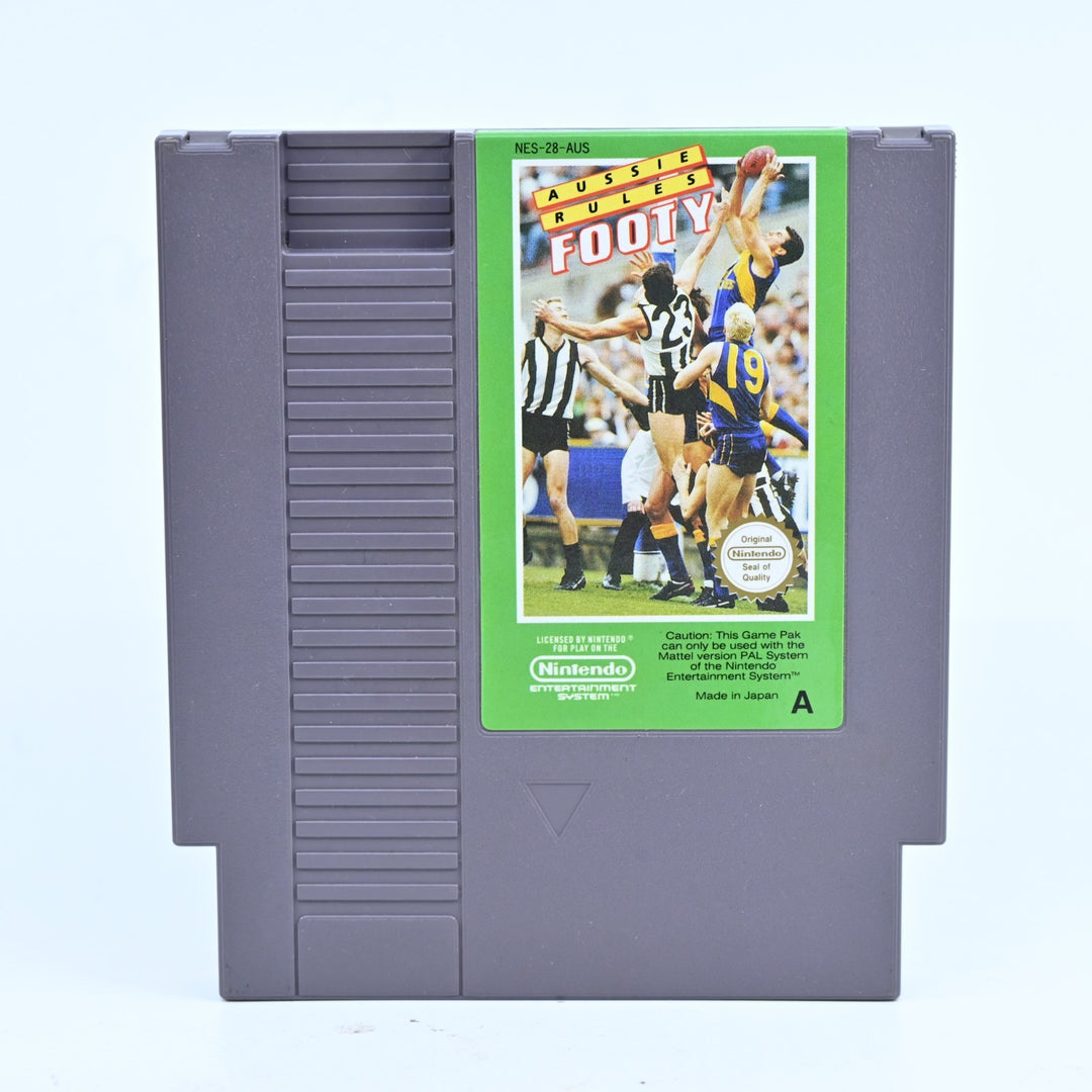 Aussie Rules Footy - Nintendo Entertainment System / NES Boxed Game - PAL