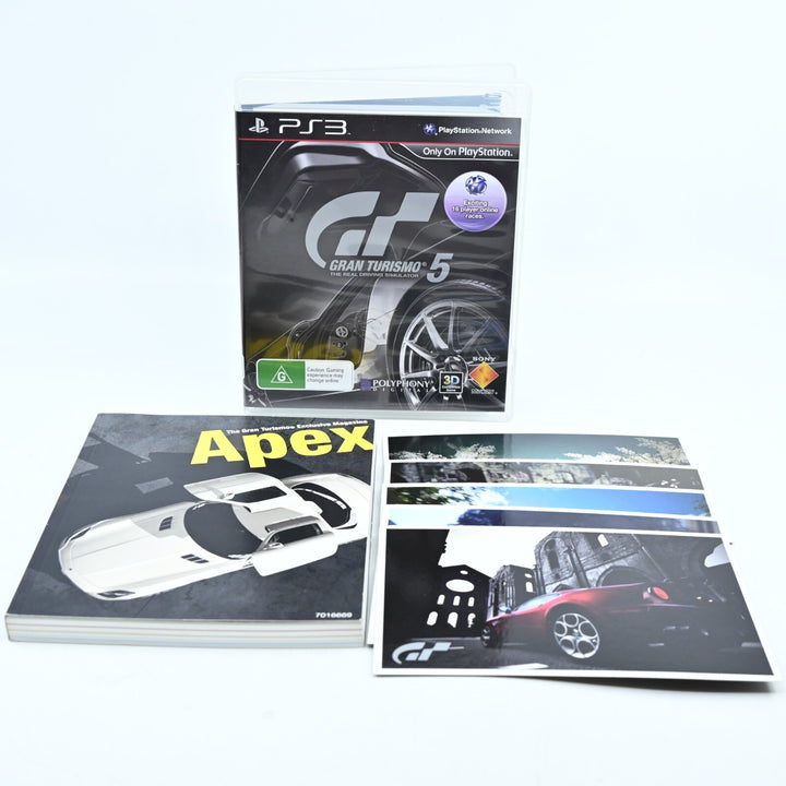 Gran Turismo 5: Collectors Edition - Sony Playstation 3 / PS3 Game + Manual