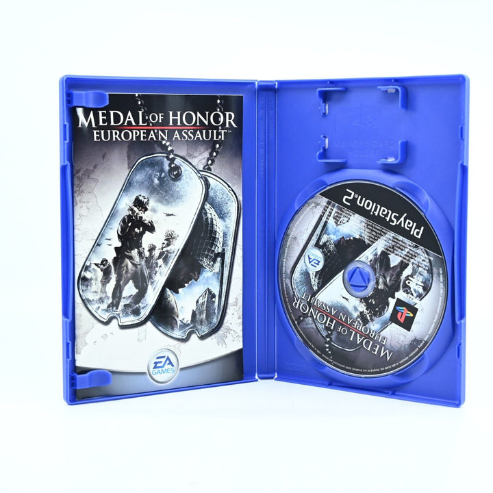 Medal of Honor European Assault - Sony Playstation 2 / PS2 Game + Manual - PAL