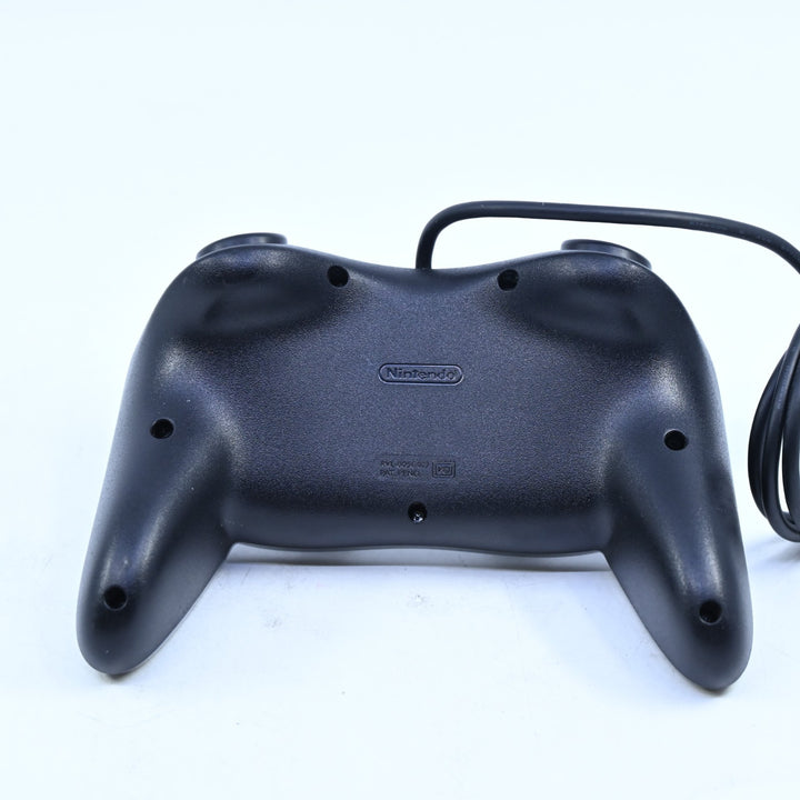 Black Wii Classic Pro Controller - Nintendo Wii Accessory - PAL - FREE POST!