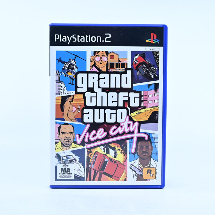 Grand Theft Auto: Vice City - Sony Playstation 2 / PS2 Game + Manual + Map - PAL