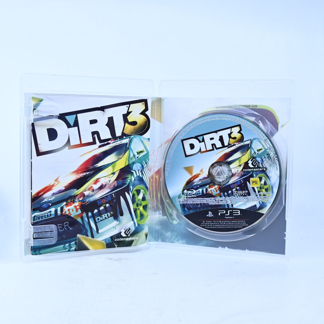 DiRT 3 - Sony Playstation 3 / PS3 Game + Manual - MINT DISC!