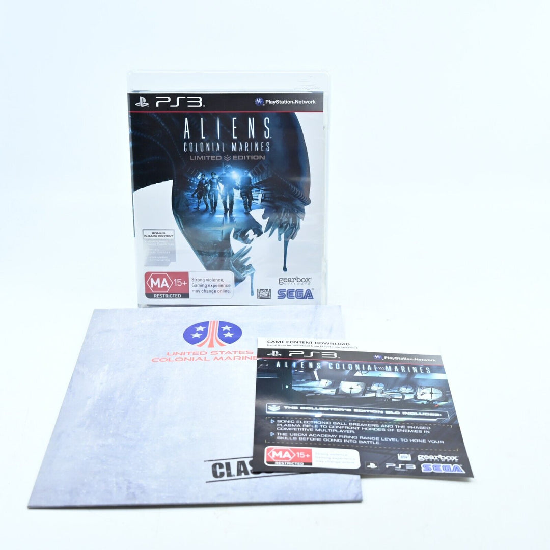 AS NEW! Aliens: Colonial Marines Collectors Edition - Sony Playstation 3 Game