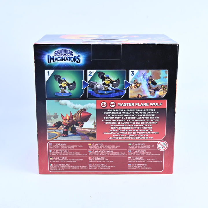 SEALED! Master Flare Wolf - Sensei Skylander - Skylanders Imaginators - Toy