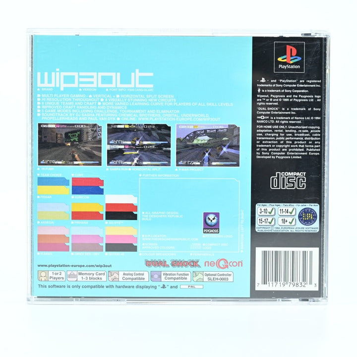 Wipeout 3 - Sony Playstation 1 / PS1 Game - PAL - FREE POST!