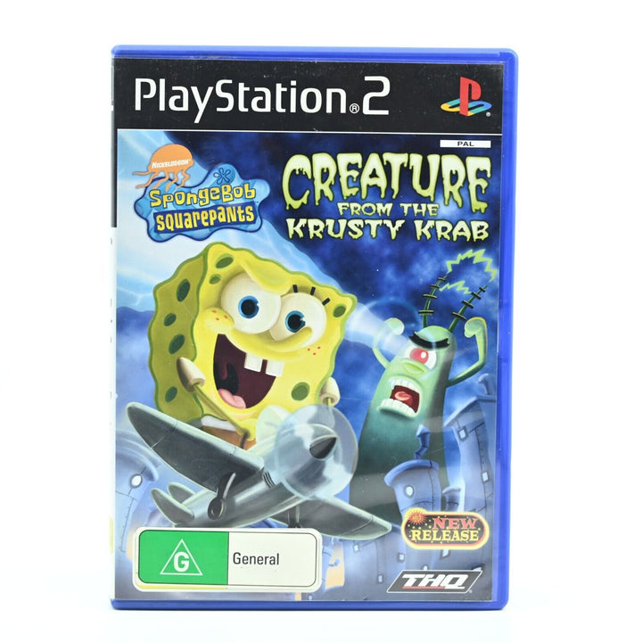 Spongebob Squarepants Creature from the Krusty Krab Sony Playstation 2/ PS2 Game