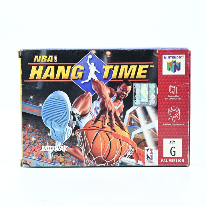 NBA Hang Time - N64 / Nintendo 64 Boxed Game - PAL - FREE POST!