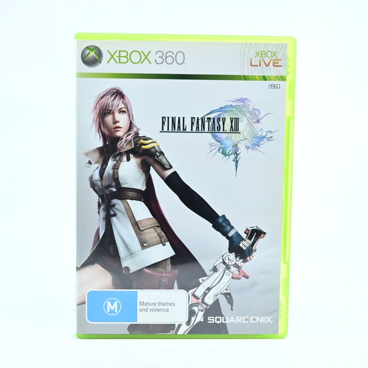 Final Fantasy XIII 13 - Xbox 360 Game + Manual - PAL - MINT DISC!