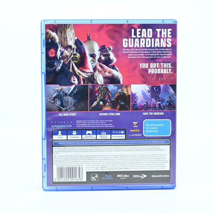 Guardians of the Galaxy - Sony Playstation 4 / PS4 Game - FREE POST!