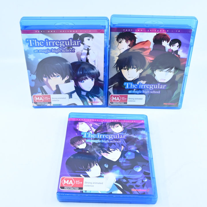 The Irregular at Magic High School - Parts 1-3 -Region B-Hanabee- Anime Blu-ray