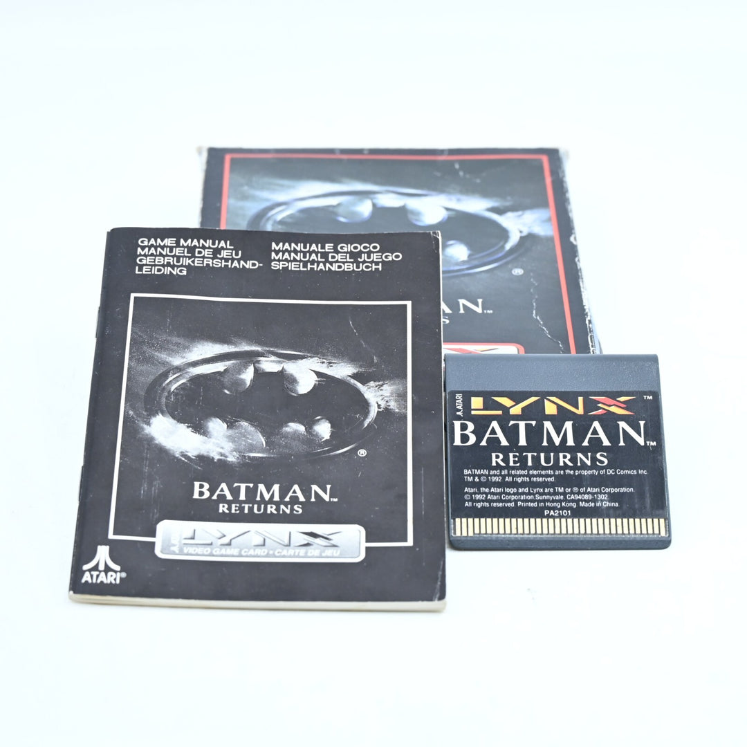 Batman Returns - Atari Lynx Boxed Game - PAL - FREE POST!